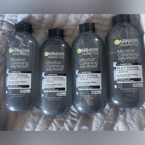Garnier SkinActive Charcoal Micellar Jelly Water All 4